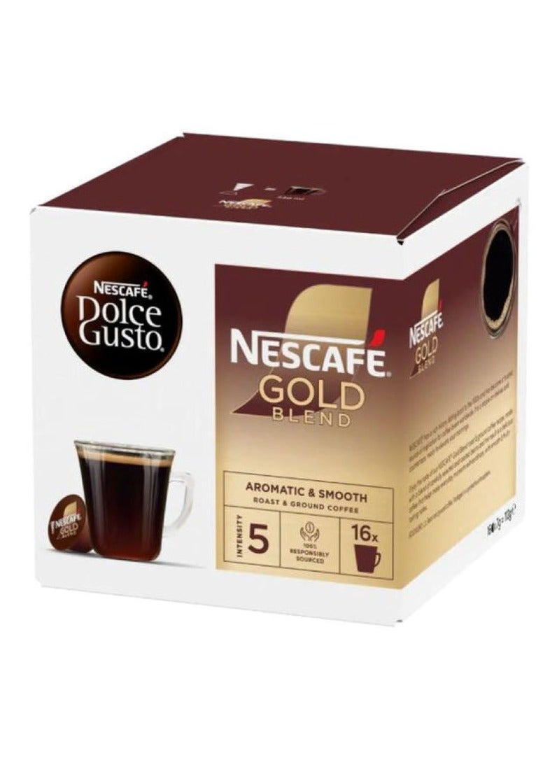 دولسي قوستو كبسولات قهوة نسكافيه جولد بلند دولتشي جوستو - ١٦ كبسولة
