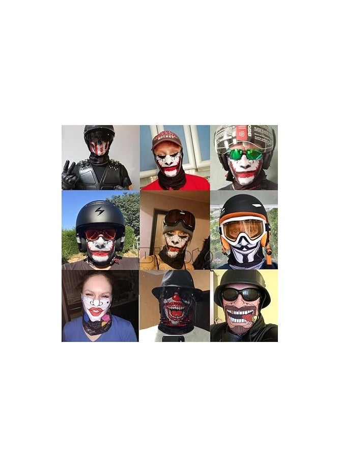 amazing.EGP Bandana Face Mask for Rave Dust Wind Scarf Face Neck Pouch Tube Mask Headwear Face Mask Motorcycle Mask for Women Men Kids (PL180261)  - Image 5