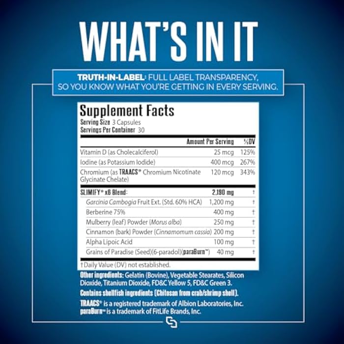 SIRENLABS SLIMIFY Complete Control Stimulant-Free Fat Burner for Weight Loss Support and Metabolism Boost - Image 2