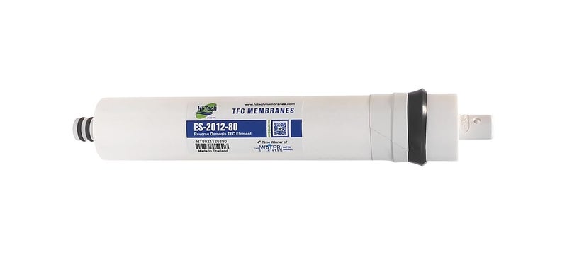 Hi-Tech Ro Replaceable Water Filter Kit With Membrane Domestic Ro Water Purifier Maintenance Service (Includes 80Gpd Membrane, Pre Post Carbon Sediment, pre filter), White - Image 2