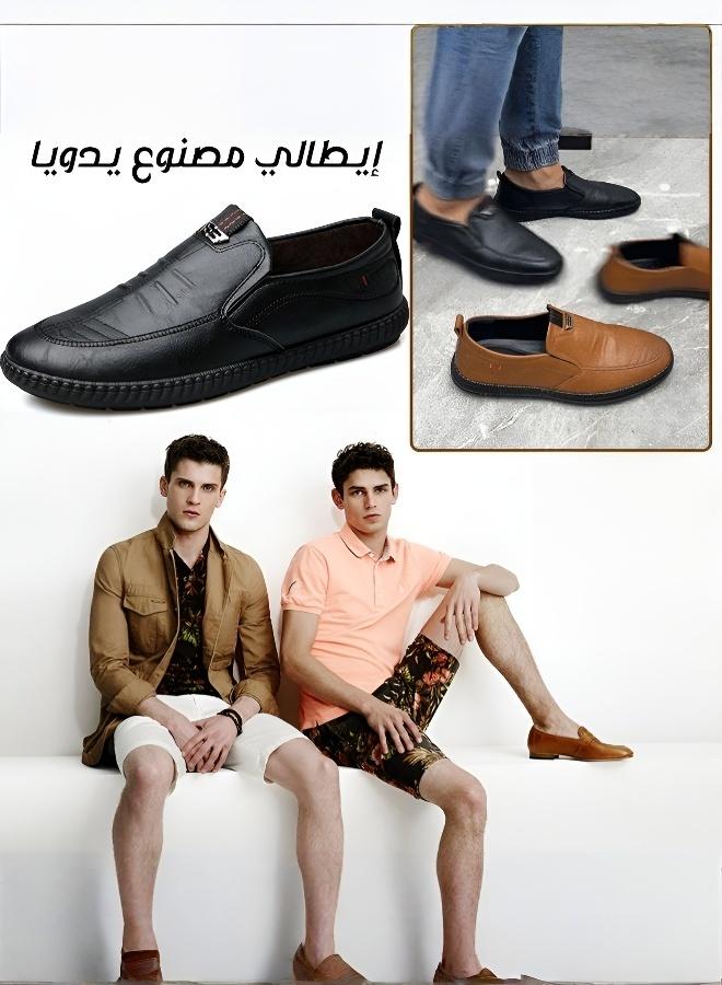 حذاء رجالي جديد للربيع والخريف - مريح وأنيق، بنعل مرن وجزء علوي ناعم للعمل والاستجمام - Image 2