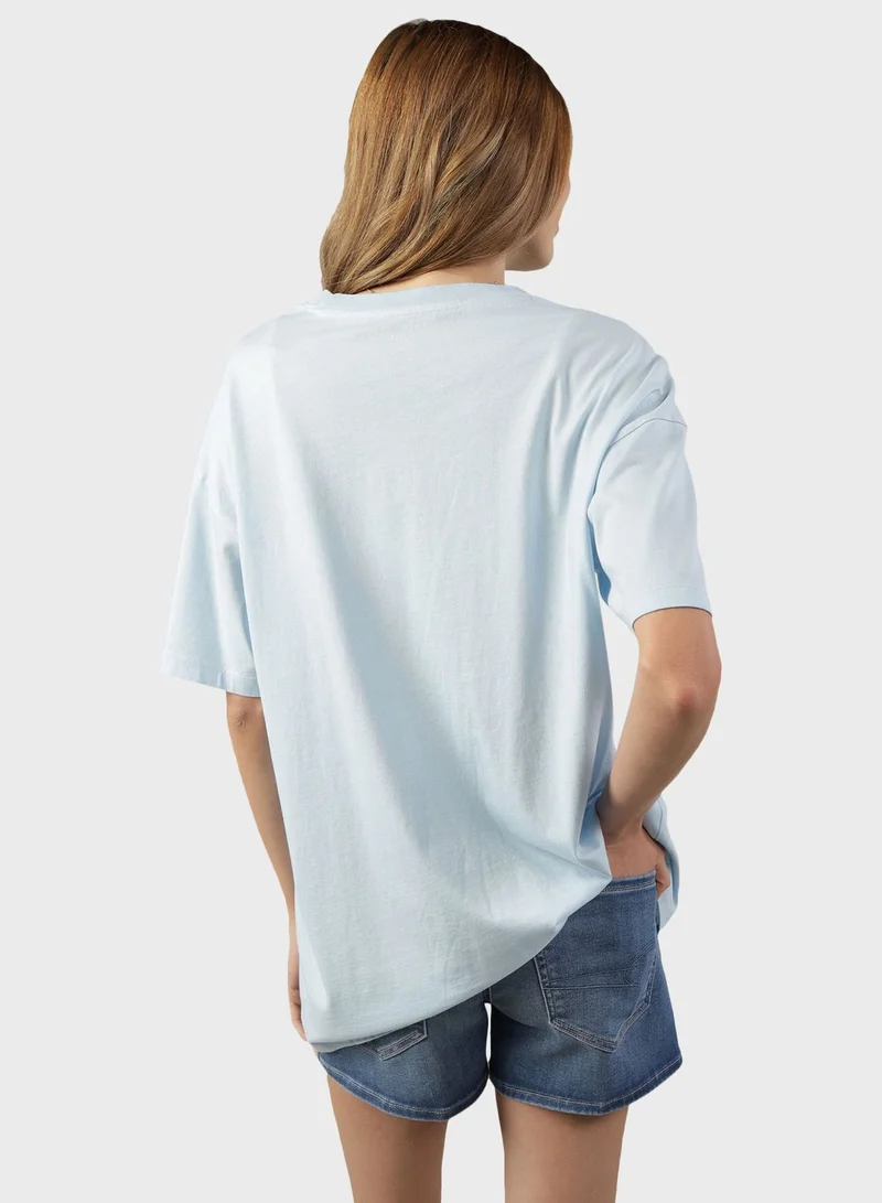 امريكان ايجل Graphic Crew Neck T-Shirt