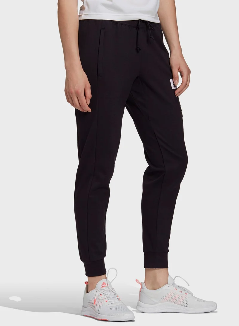 Adidas D2M Cuffed Sweatpants