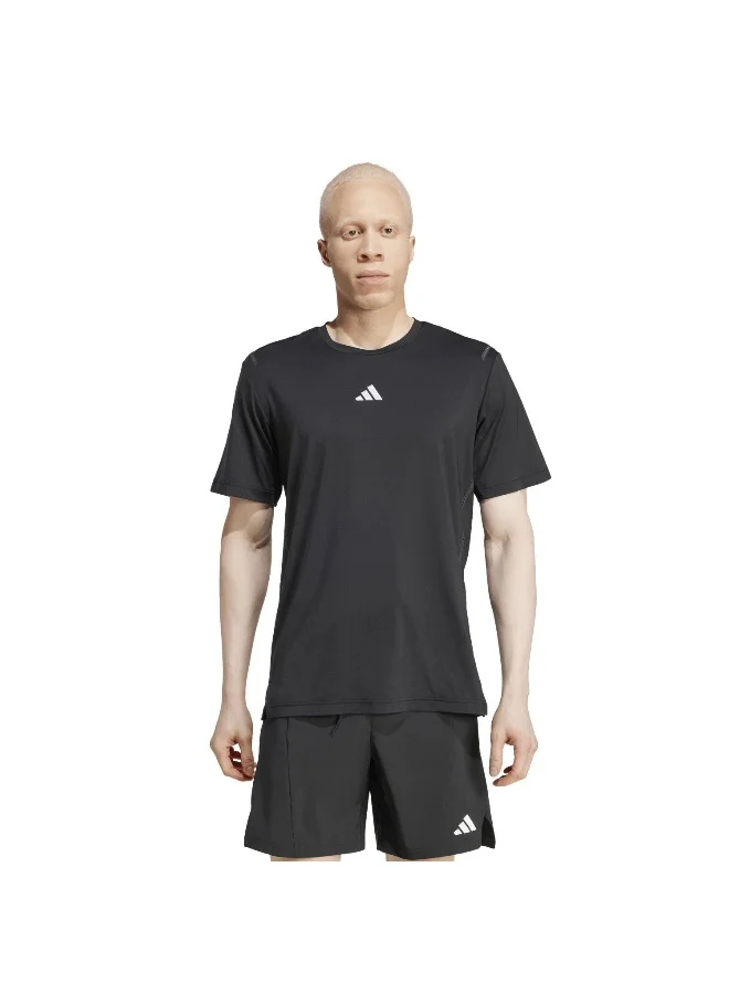adidas Adidas Cool Feel Tee Black T-Shirt (Short Sleeve) T-Shirts For Men