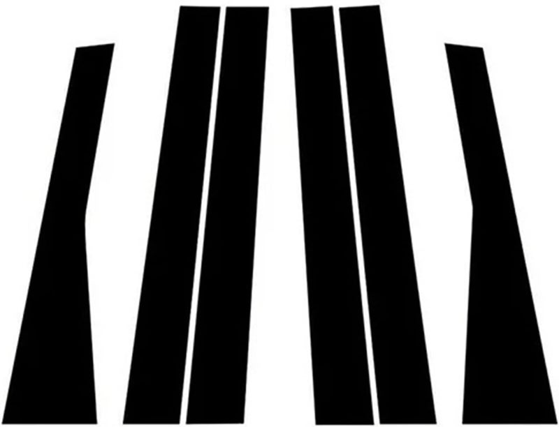 QASULER Car Pillar Posts Decorative Stickers for Jeep Grand Cherokee - Image 1