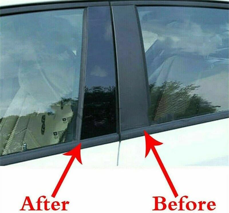 QASULER Car Pillar Posts Decorative Stickers for Jeep Grand Cherokee - Image 5