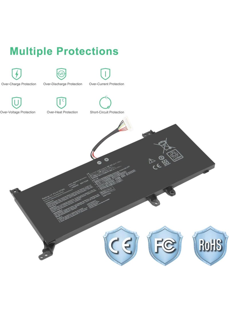 Terabyte Battery B21N1818 C21N1818-1 for Asus VivoBook 15 A512 A512DA A512FA A512JA R512F X512 X512DA X512FA X512FL - Image 2