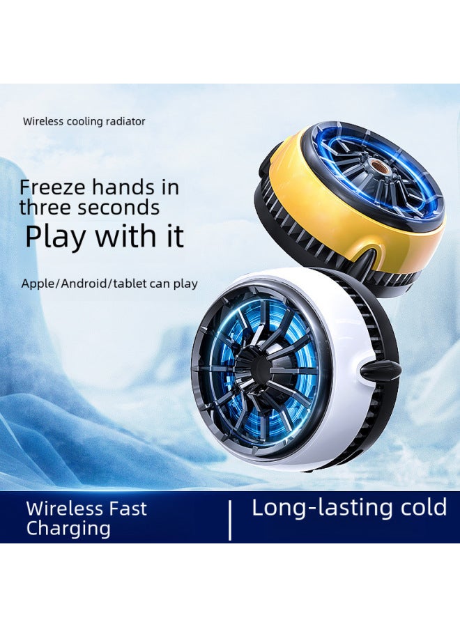 2023 Wireless Charging Phone Cooler Battery Digital Display Semiconductor Magnetic Attraction Cooling Down-Product Color:[CX02 Wireless Charge] Magnetic Semiconductor Radiator  - Image 3