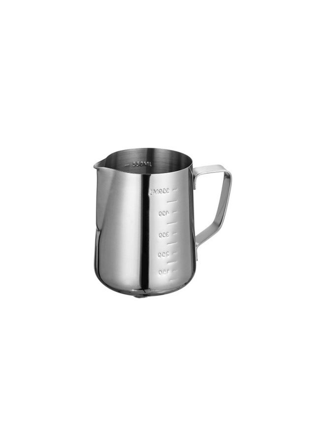 Directly Supplied By The Manufacturer, Stainless Steel Latte Art Cup, Pointed Spout Coffee Frothing Pitcher, Graduated Frothing Cup, Coffee Frothing Tool, Milk Frothing Pitcher