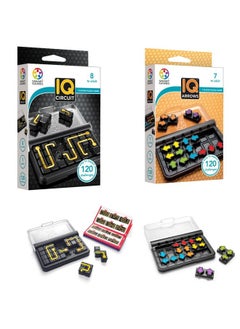 SmartGames Iq Bundles Circuit Series: Iq Circuit & Iq Arrows 240 Challenges For Ages 7Adult  - Image 1