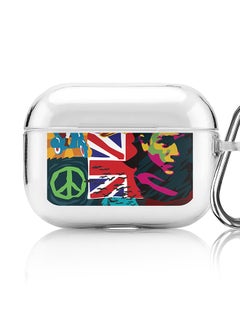 Stylizedd Classic Clear printed Case for Apple AirPods Pro 2nd Generation Thin Transparent Cover [Designed for Apple AirPods Pro 2nd Generation] - Retro Spy  - Image 1