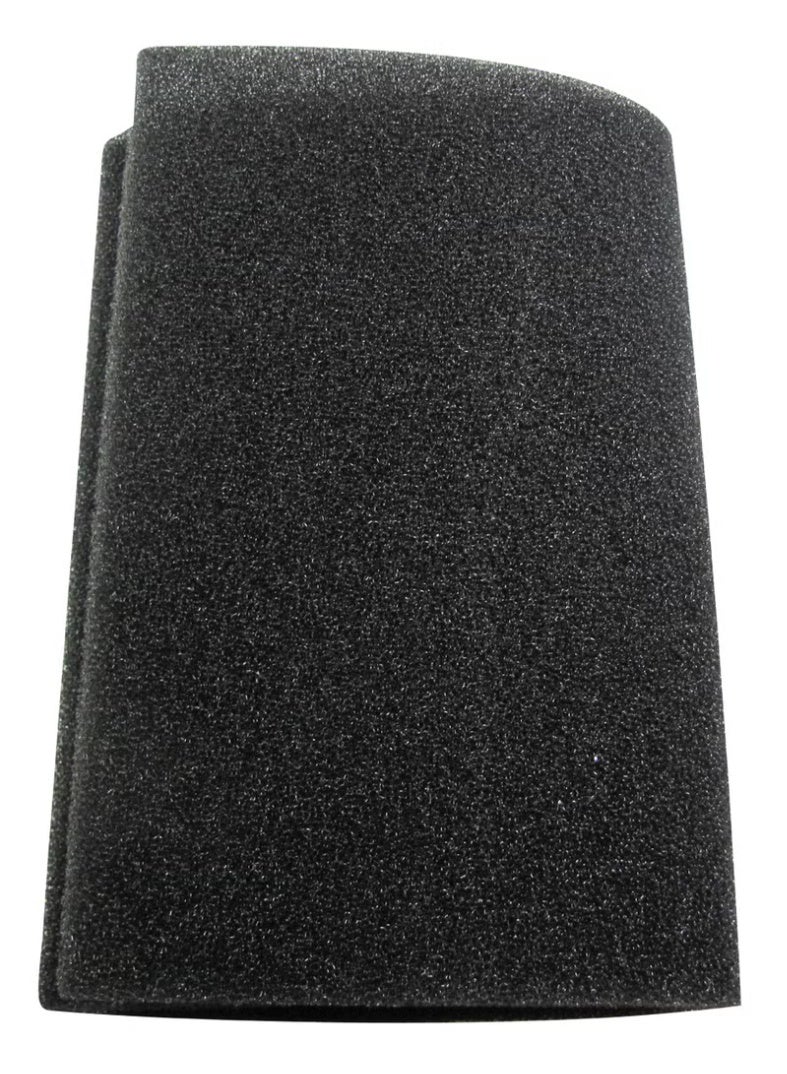 4into1 UNI Universal Filter Foam - 12" x 24" x 3/8" - Black
