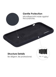 Phone Planet Case for iPhone X/iPhone Xs, [7FT Drop Protection] [Soft Anti-Scratch Microfiber Lining] Liquid Silicone Gel Rubber Phone Case, Full Body Drop Protection Cover Case, 5.8 inch, Black  - Image 5