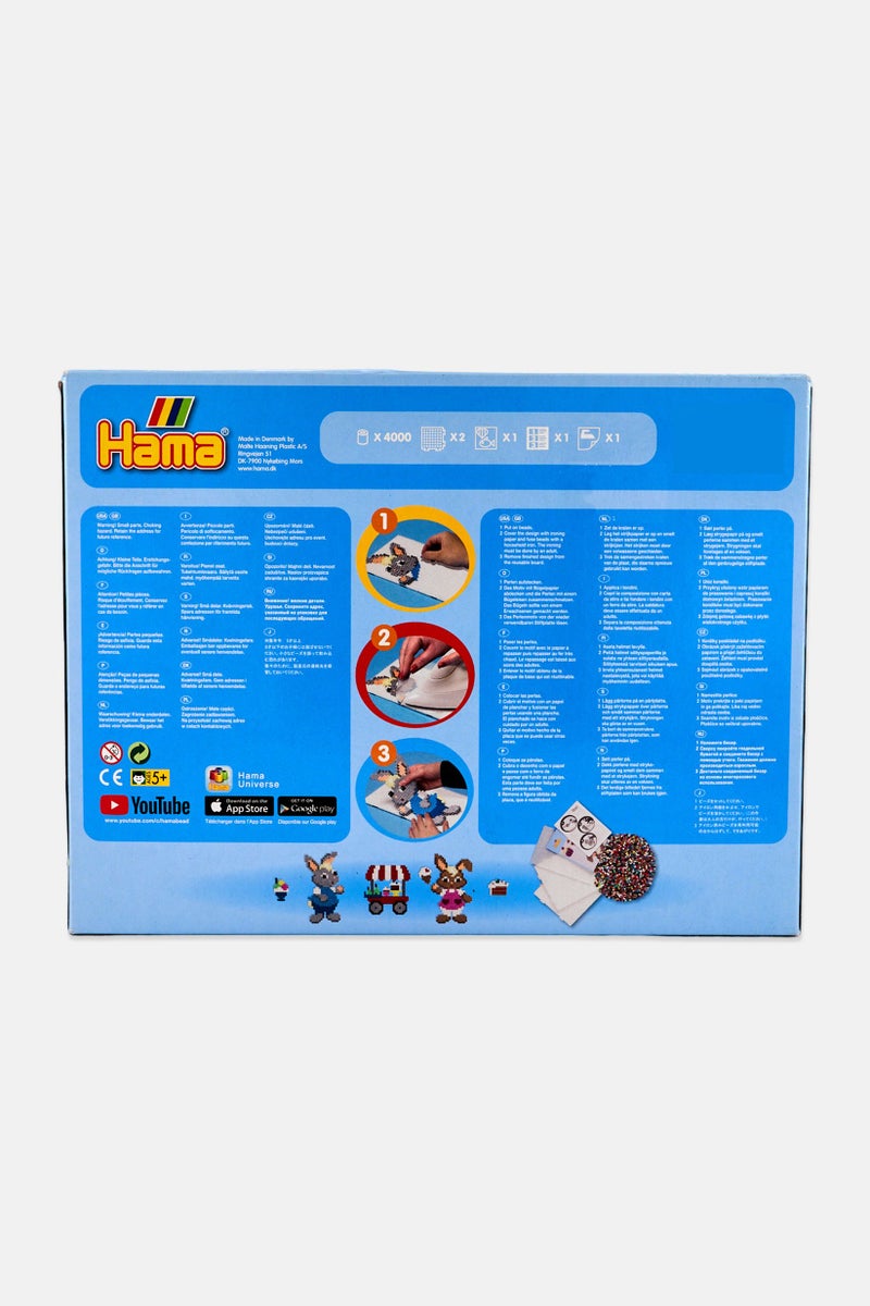 Hama صندوق خرز ميدي 4000 قطعة من المعرض - Image 4