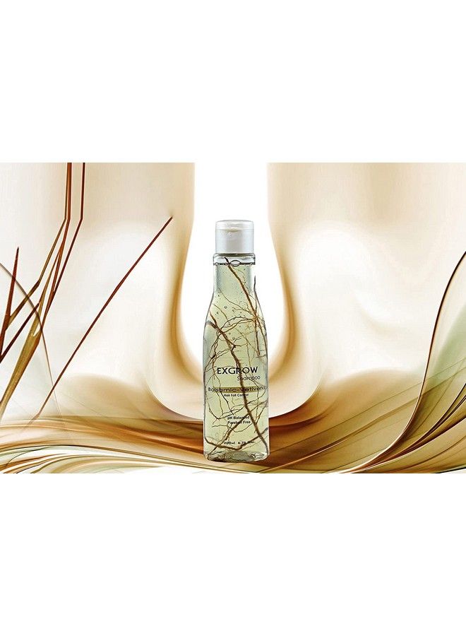 EXGROW شامبو بالسمك فيتيفيريا مضاد لتساقط الشعر 200 مل (عبوة 1) ; متوازن الشوارد ; خالي من البارابين ; شامبو السيطرة على تساقط الشعر ; مضاد للقشرة ; - Image 3