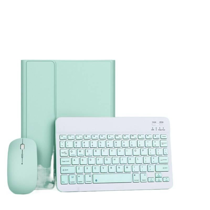 Blue Samsung Tab Keyboard Case Compatible with Samsung Galaxy Tab S9 FE / Samsung Galaxy Tab A7 with Protective Cover Stand Function and Daily Tablet Carry - AuraLuxe - Image 2
