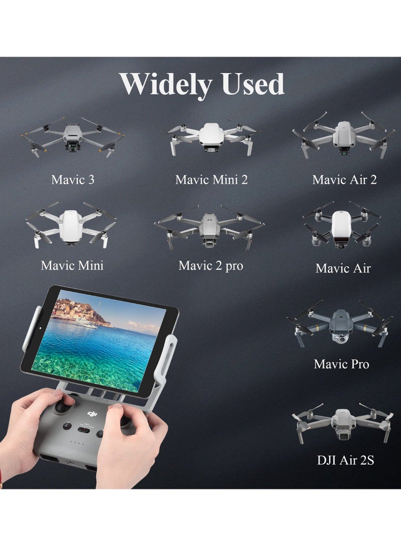 Zikra Tablet Mount Holder for Mavic Mini 3 Pro, Portable 4.7-8 Inch Smartphone Holder with Lanyard, Mount Holder Bracket for DJI - Image 2