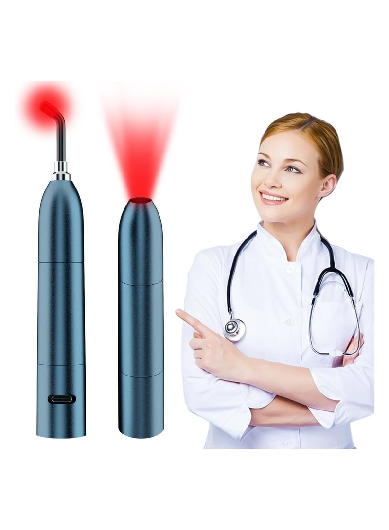 Red Light Therapy Device for Cold Sores, Canker Sores, and Pain Relief - Near Infrared Treatment for Face, Lips, Joints, Muscles, and More (UK Regulatory Approved) - Image 1