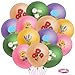 K1tpde Wild Flower Balloons Decorations 50PCS Assorted Colored Spring Floral Latex Balloon Set for Kids Baby Shower Spring Summer Picnic Party Decoration for Garden Decor - Image 2
