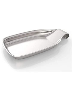 KASTWAVE Spoon Rest for Stove Top, Large Stainless Steel Spoon Rest Heavy Duty Holder for Kitchen, Spatula Ladle, Brush and Other Cooking Utensils  - Image 1