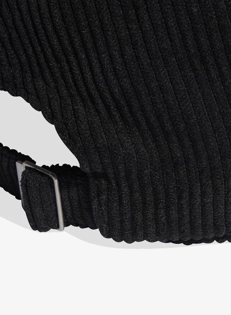 Adidas Originals BLACK Corduroy Baseball Cap  | Best Price UAE
