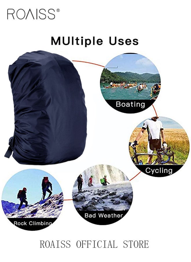 roaiss - Waterproof Backpack Rain Cover and Dust Cover Multiple Size Combinations to Meet Various Needs Fabric with Waterproof Index of 2000+ for Protection Against Outdoor Heavy Rain - Image 1