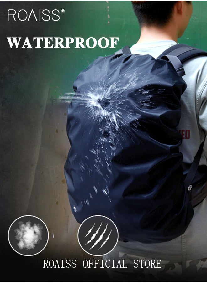 roaiss - Waterproof Backpack Rain Cover and Dust Cover Multiple Size Combinations to Meet Various Needs Fabric with Waterproof Index of 2000+ for Protection Against Outdoor Heavy Rain - Image 1
