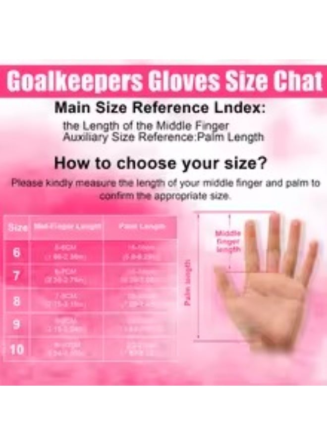 جونيس قفازات حارس مرمى كرة القدم للشباب والكبار، قفازات كرة قدم مضادة للانزلاق، بقبضة فائقة - Image 2