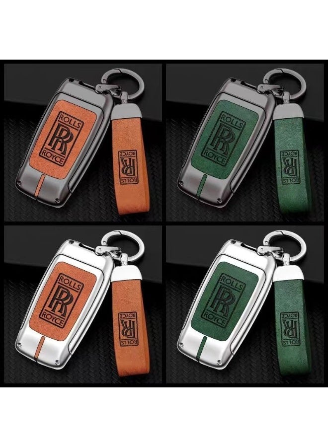 rolls Suitable for Rolls-Royce key cases for Cullinan, Phantom, Ghost, Manta Ray car key covers and buckles, factory products - Image 2