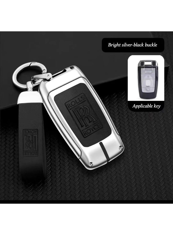 rolls Suitable for Rolls-Royce key cases for Cullinan, Phantom, Ghost, Manta Ray car key covers and buckles, factory products - Image 1