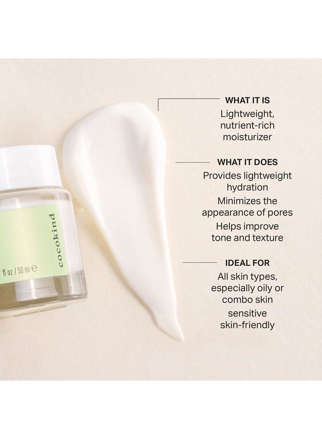Cocokind Texture Smoothing Cream, Face Moisturizer with Squalane, Celery Seed and Cucumber, Face Lotion Moisturizer Face, Hydrating Face Cream - Image 2