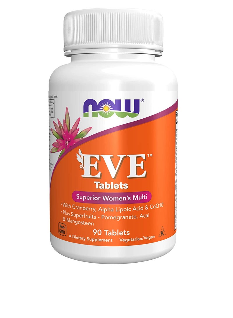 ناو الآن الأطعمة حواء متعددة 90 علامات التبويب النسائية