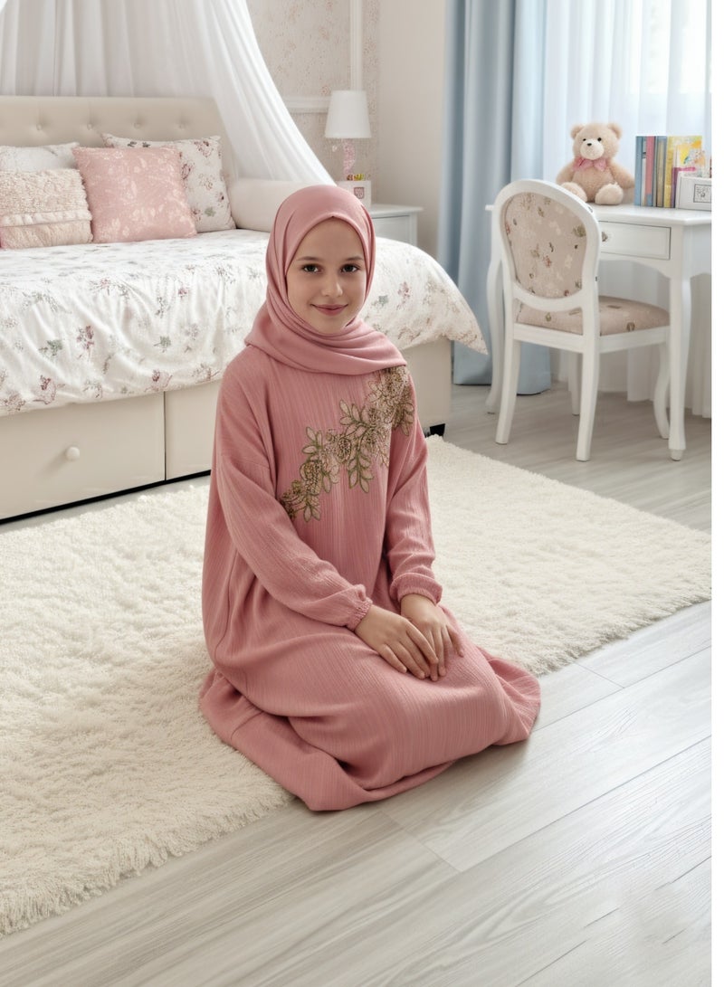 لينا فاشون شرشف صلاة اطفال بناتى مع حجاب متصل - Image 2