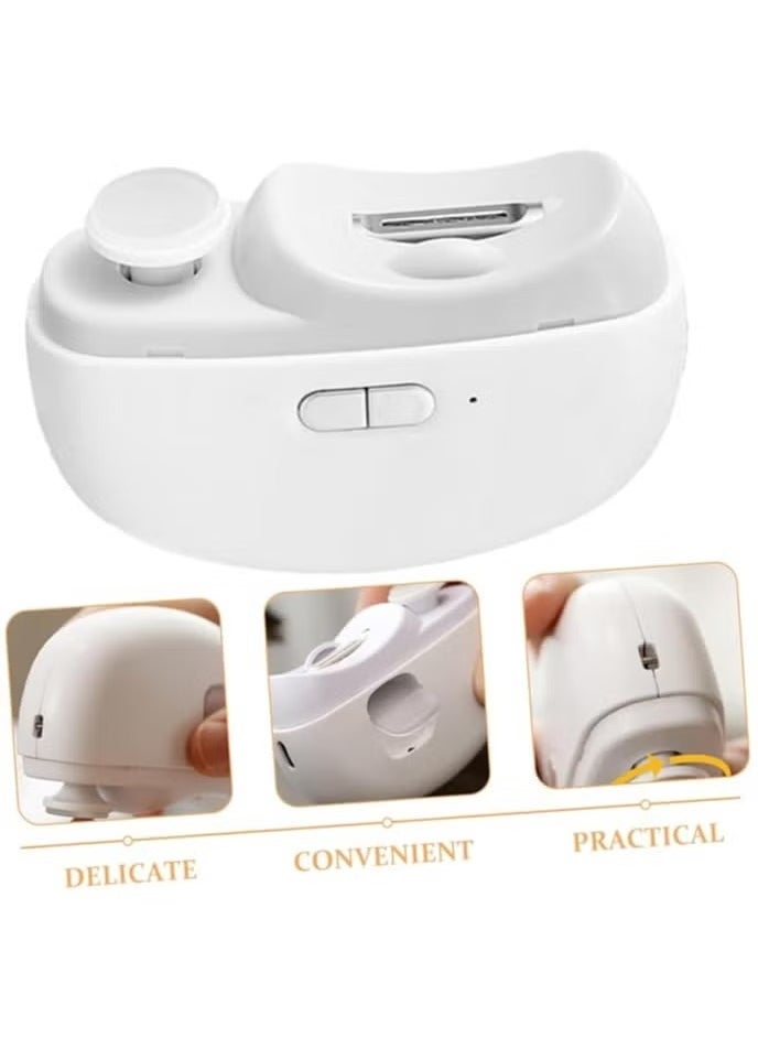 JAJEEK "2-in-1 Electric Nail Clipper with 2 Speeds & LED Light | USB Rechargeable Electric Nail Clippers for Adults & Seniors | Easy-to-Use, Precision Clipping for Perfect Nails" - Image 2