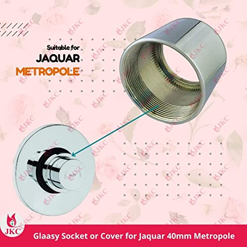 JKC Brass Repair Parts for Jaguar 40mm FlushValve, Essential for Metropole FlushValve Maintenance, Jaquar FlushValve Piston Kit for Toilet, 40mm Size (Glassy Socket) - Image 3