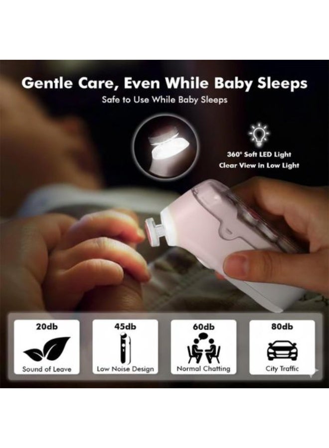 مبرد أظافر كهربائي للأطفال- بشحن USB - Image 2