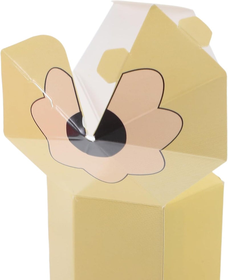 صناديق حلوى بشكل قلم من CATIEBYE للعودة إلى المدرسة، مع بطاقات وحاويات للحلوى الورقية، 12 مجموعة مع حبل لمستلزمات حفلات الفصول الدراسية - Image 3