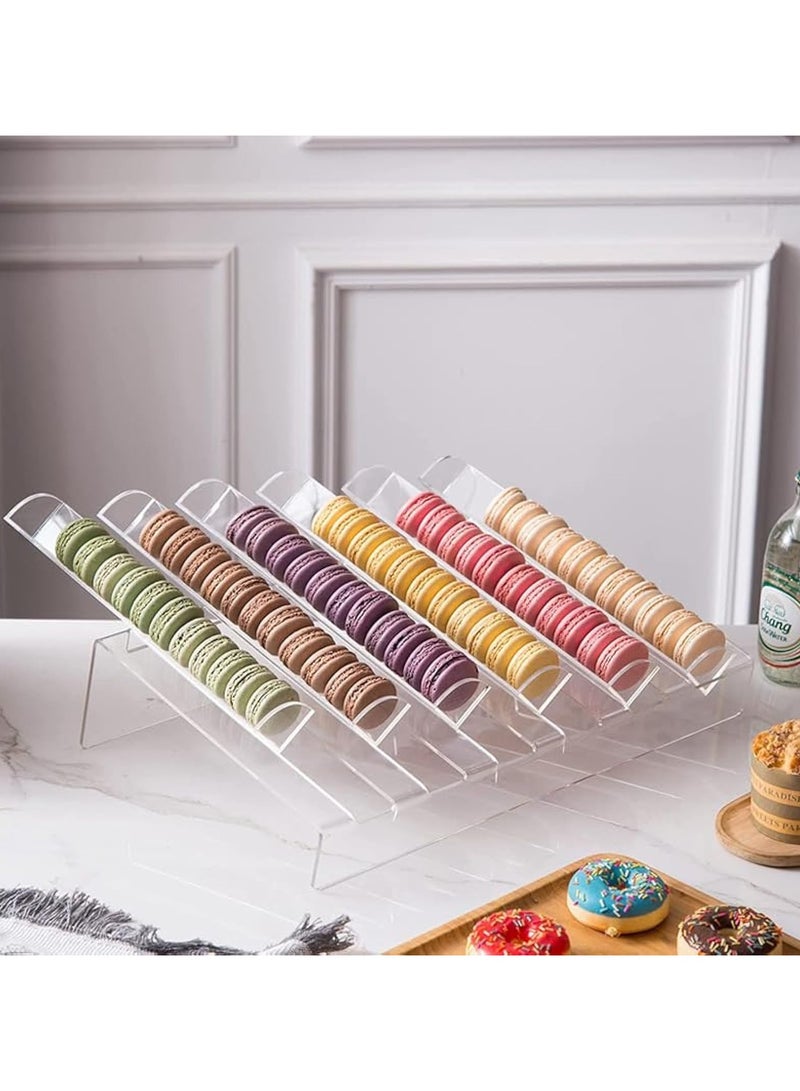 TPGP Small Acrylic Display Stand – Macaron Display Case and Tray - Image 1