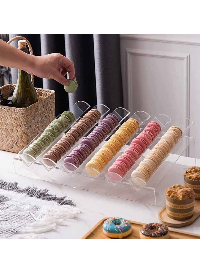 TPGP Small Acrylic Display Stand – Macaron Display Case and Tray - Image 4
