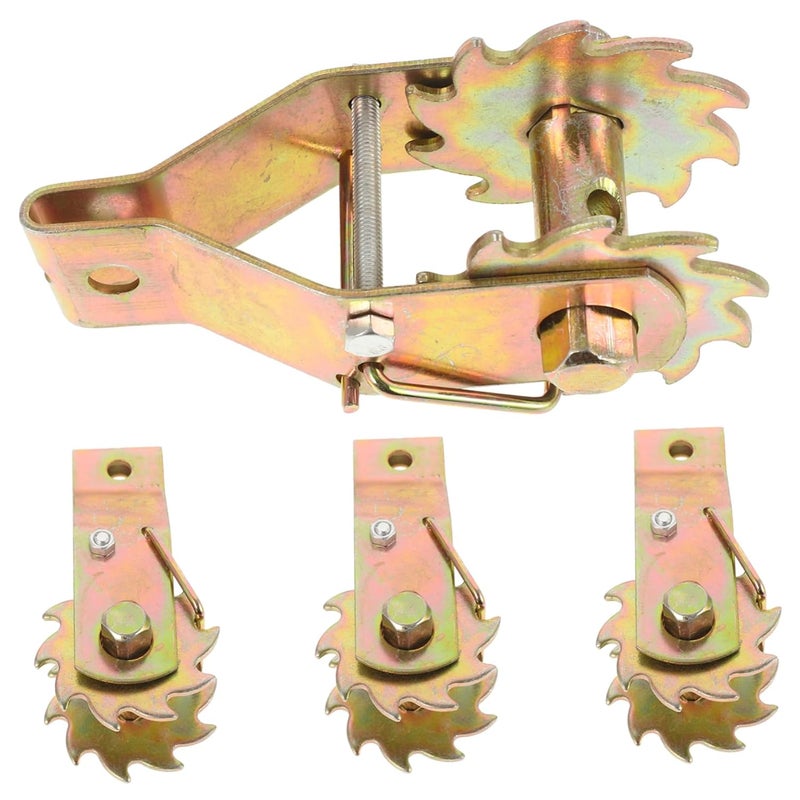 Steel Wire Tensioner Cable Winch Tightener 4Pcs Set for Agricultural Wire Rope Fastening and Efficient Management - Image 2