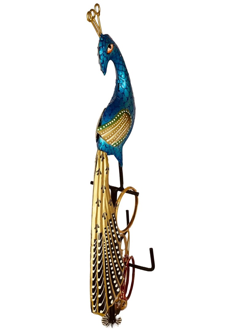 THE HOME CHAOS THE HOME CHAOS PEACOCK Key Holder for Home Decor Stylish Key Stand for Table Elegant Key Hangers for table top Diwali Christmas New Year Modern Elegant Attractive Healthy  - Image 5