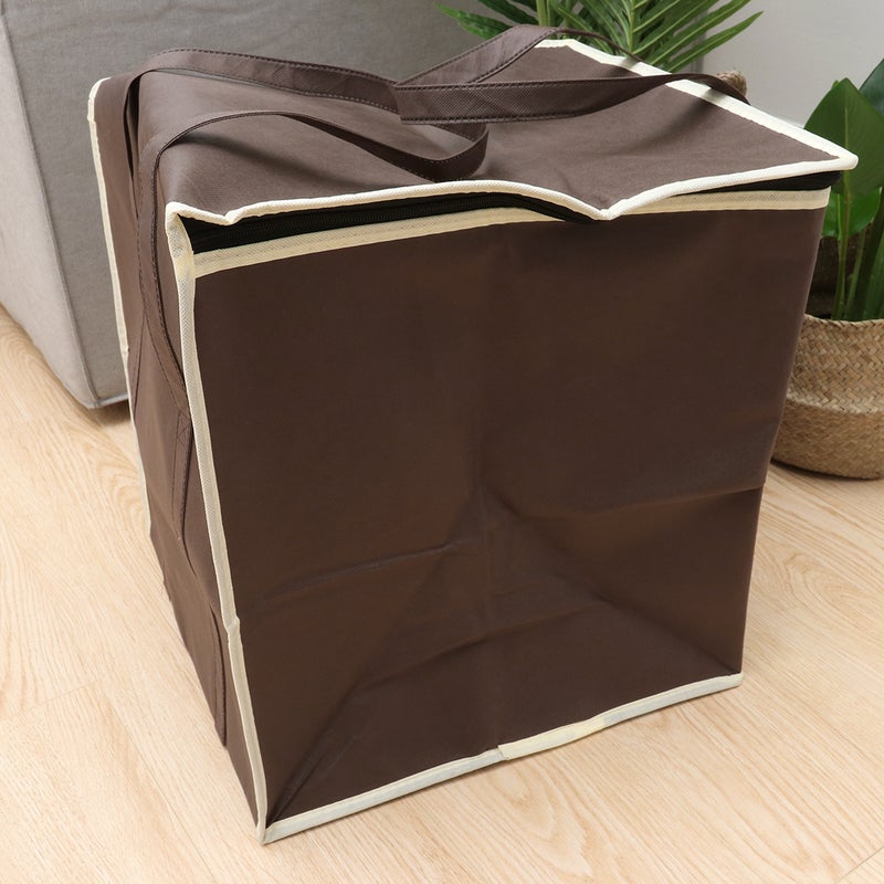 2pcs Nonwovens Insulated Tote Bag Bag Cooler Bag Food Bags Grocery Bag ( 43cm) - Image 3