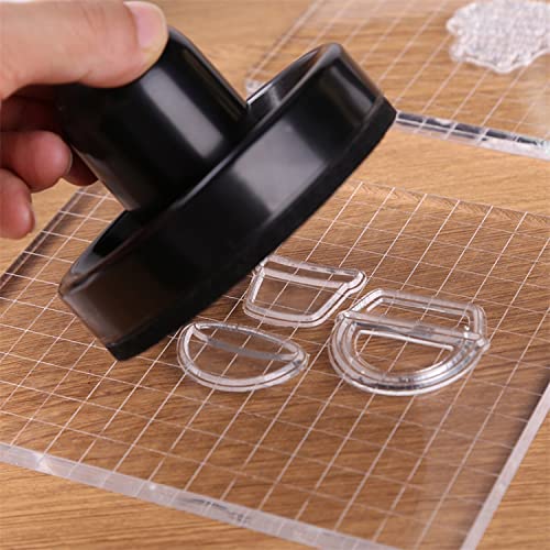 CYFUN DESIGN Stamping ToolRubber Stamp Pressure ToolStamping Pressure Tool, Stamping Blocks Press Tools for Card Making DIY Scrapbooking Craft, Arts Supplies - Image 5