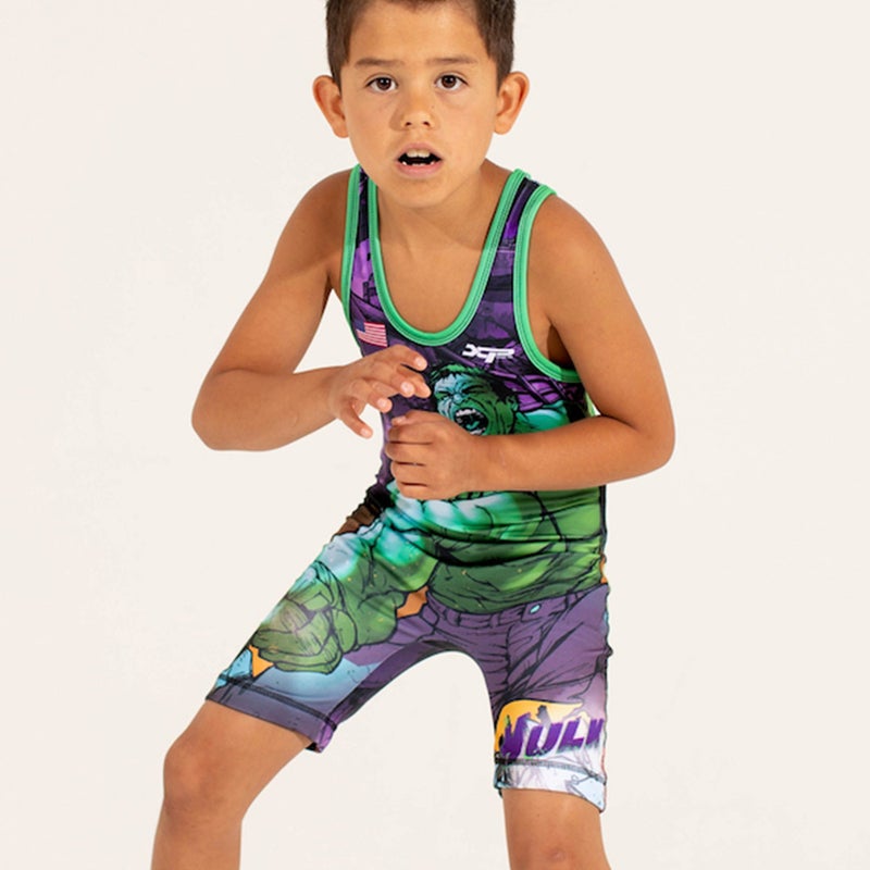 Children'S Wrestling Suit All-In-One Summer Sleeveless Track And Field Weightlifting Boxing Swimming Suit - Image 5