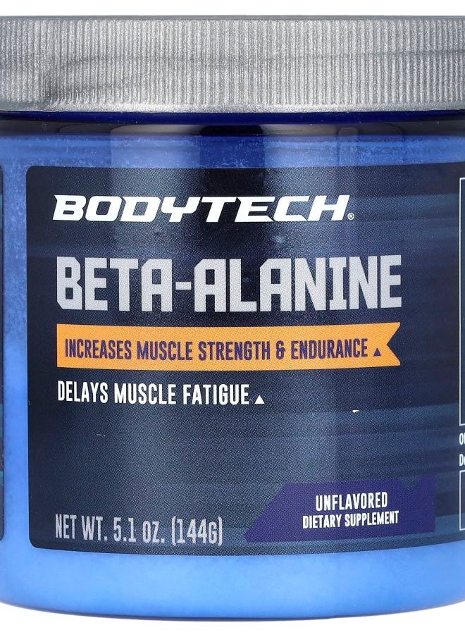 BODYTECH - Beta-Alanine Unflavored  5.1 oz (144 g) - Image 1