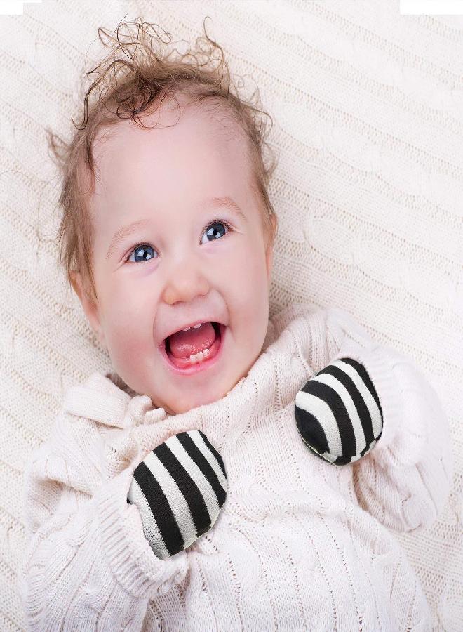 Syhood 18 Pairs of Newborn Baby Mittens Infant Toddler Gloves No Scratch Mittens Cotton Gloves for 0-6 Months Baby Boys Girls (Mixed Color)  - Image 5