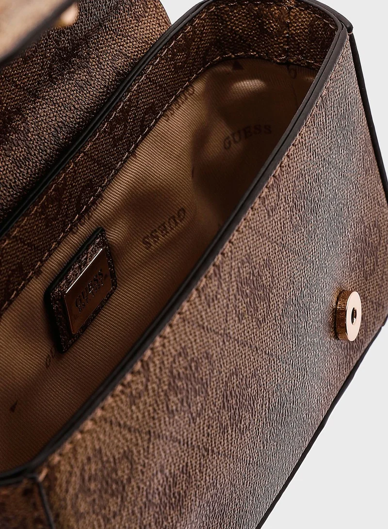 GUESS Didi Chain Detailed Crossbody Bag