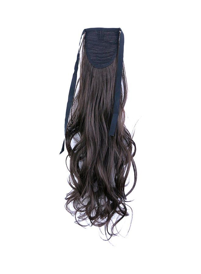 إسكدنيا وصلات شعر طويلة ومجعدة بني - Image 2