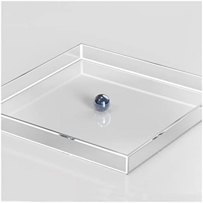 Acrylic Display Case for Photography, Clear Floating Prop Showcase, Shallow Water Tank, Creative Cosmetic Display Tray, Ideal for Product Advertising & Photo Shoots - Image 1