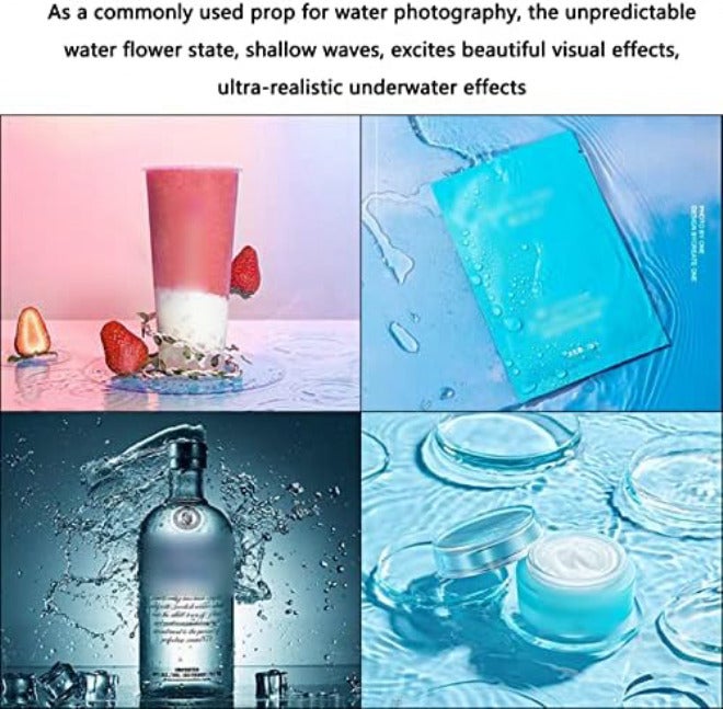Acrylic Display Case for Photography, Clear Floating Prop Showcase, Shallow Water Tank, Creative Cosmetic Display Tray, Ideal for Product Advertising & Photo Shoots - Image 2